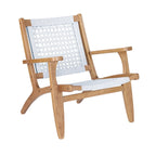 Szaro-brązowe krzesło akcentujące z liną w heksagony, styl mid-century, 1-osobowe