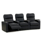Fotel kinowy z funkcją Black Power Recliner, rząd 3 foteli